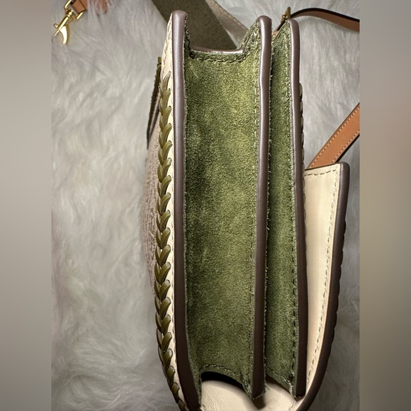 TORY BURCH T MONOGRAM BRAIDED
FLORAL MINI BAG - AUTHENTIC NWT - Picture 8 of 11